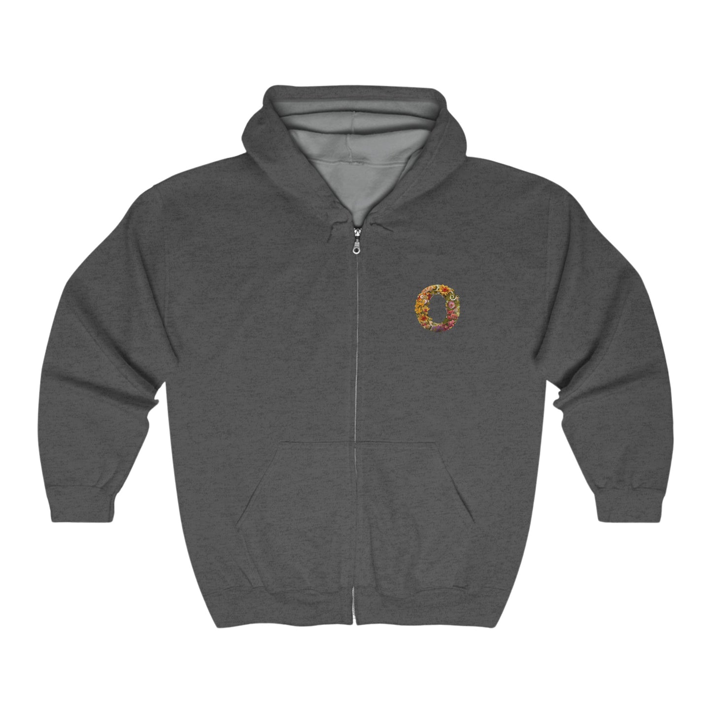 Unisex Heavy Blend™ Full Zip Hooded Sweatshirt "O"