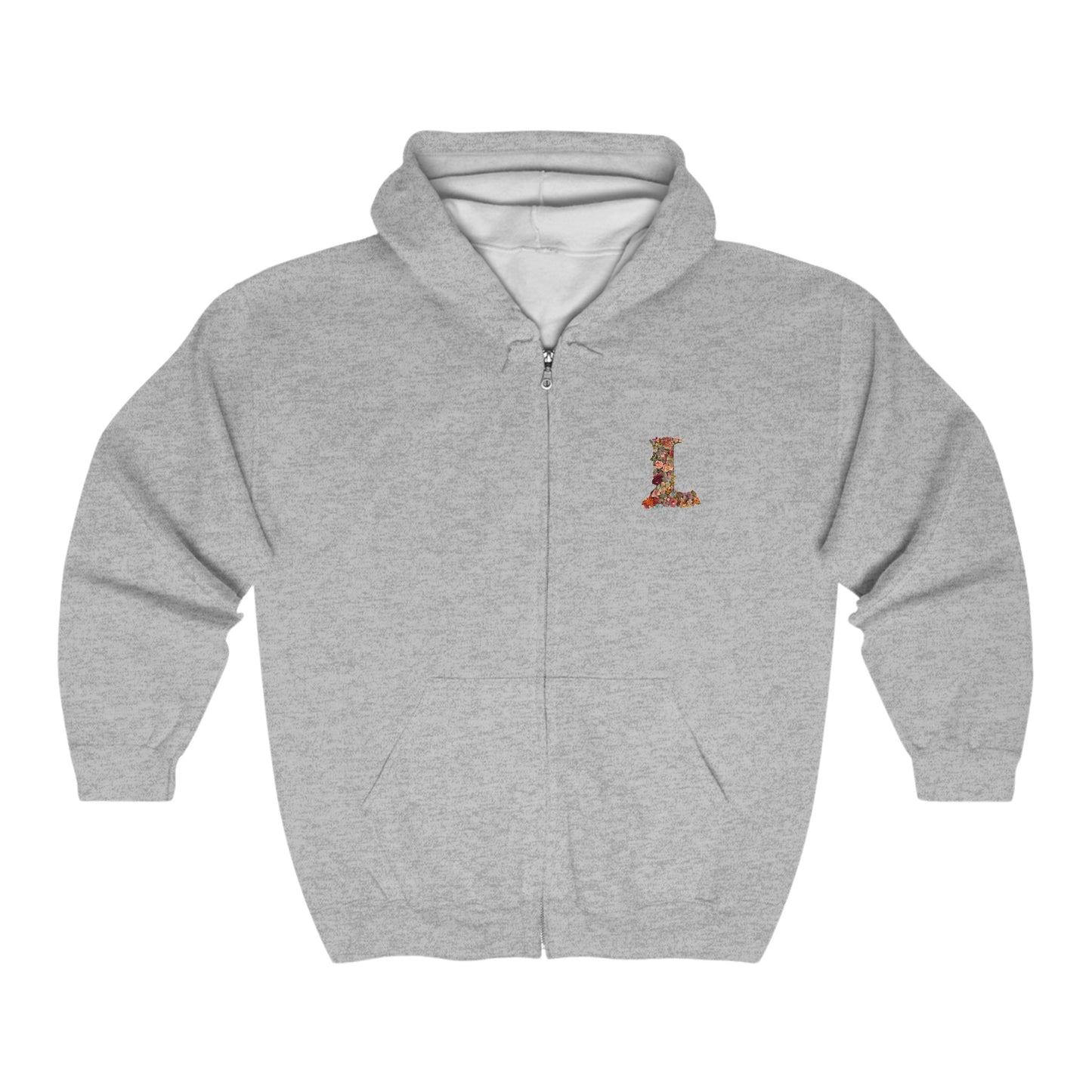Unisex Heavy Blend™ Full Zip Hooded Sweatshirt "L"