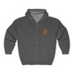 Unisex Heavy Blend™ Full Zip Hooded Sweatshirt "H"