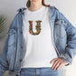 Unisex Heavy Cotton Tee "U"