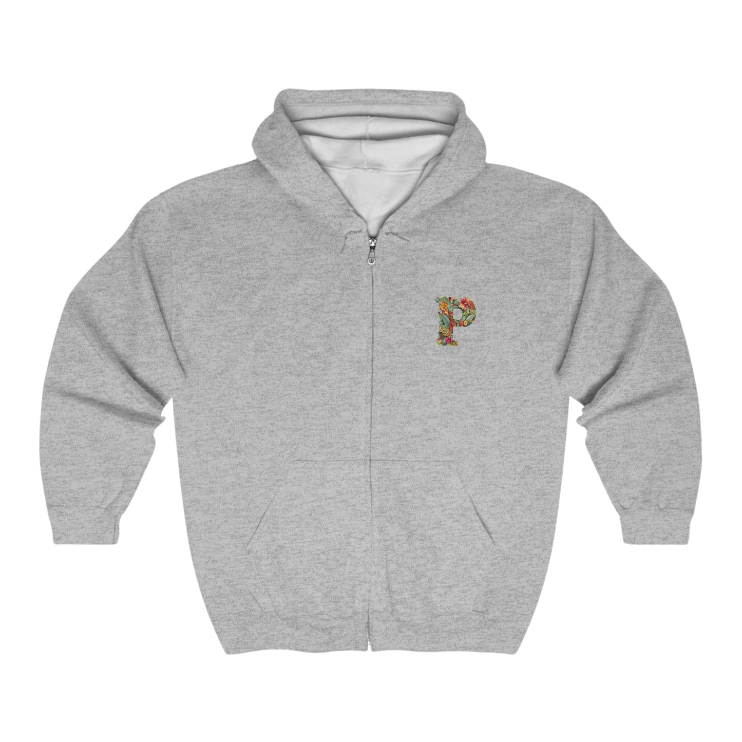 Unisex Heavy Blend™ Full Zip Hooded Sweatshirt "P"