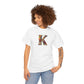 Unisex Heavy Cotton Tee "K"