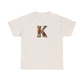 Unisex Heavy Cotton Tee "K"