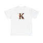 Unisex Heavy Cotton Tee "K"