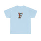 Unisex Heavy Cotton Tee "F"