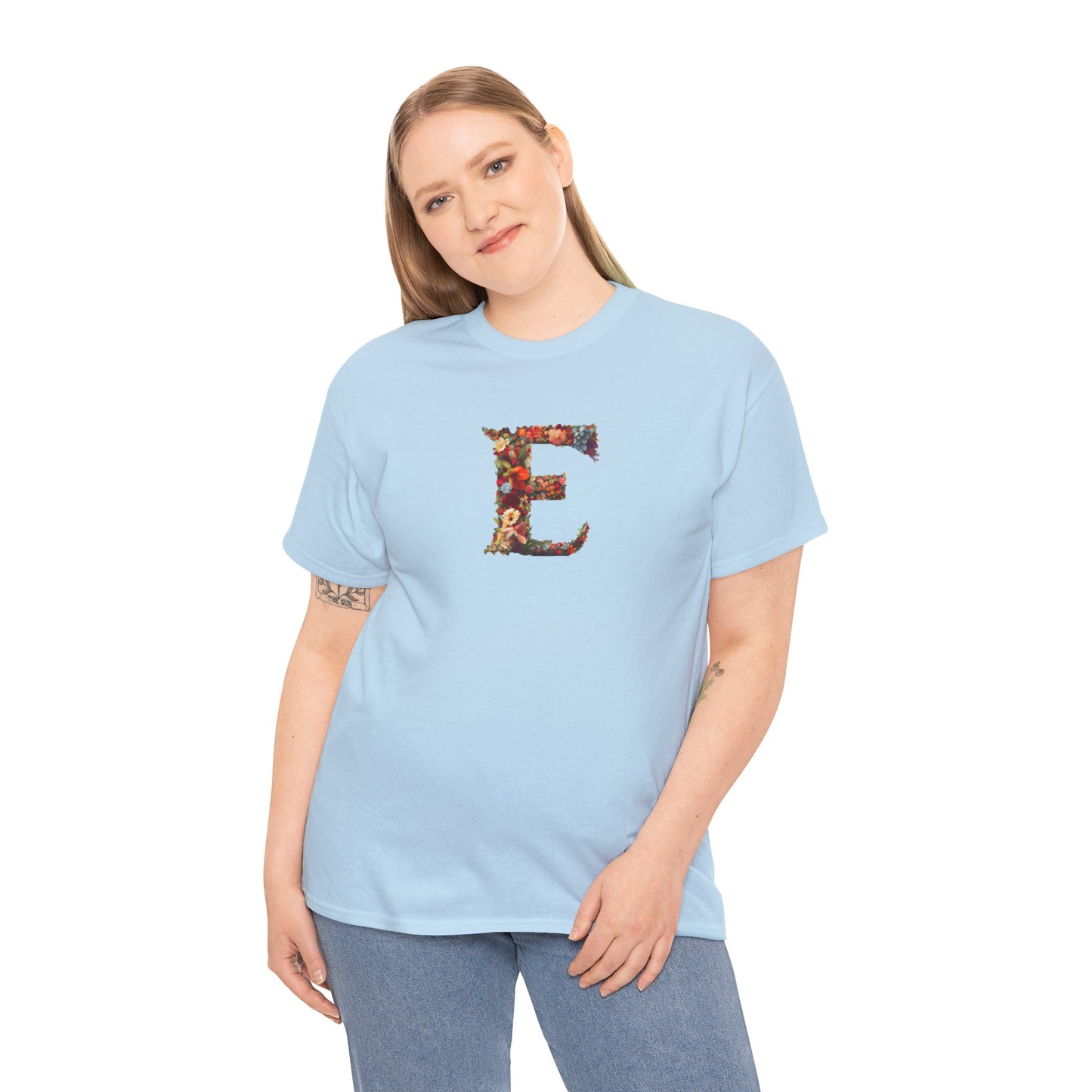 Unisex Heavy Cotton Tee "E"