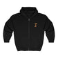 Unisex Heavy Blend™ Full Zip Hooded Sweatshirt "I"