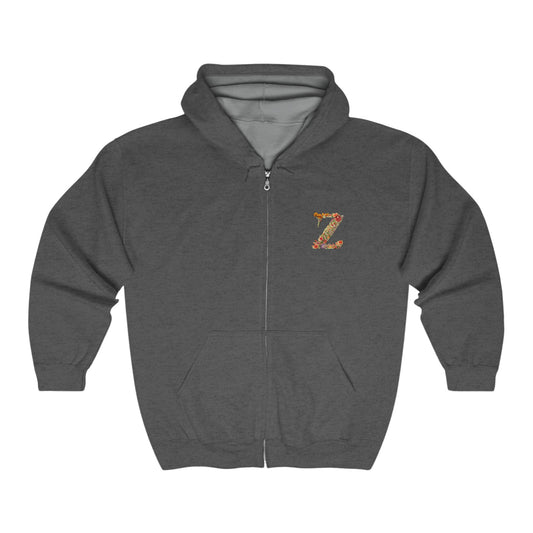 Unisex Heavy Blend™ Full Zip Hooded Sweatshirt "Z"