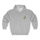 Unisex Heavy Blend™ Full Zip Hooded Sweatshirt "J"