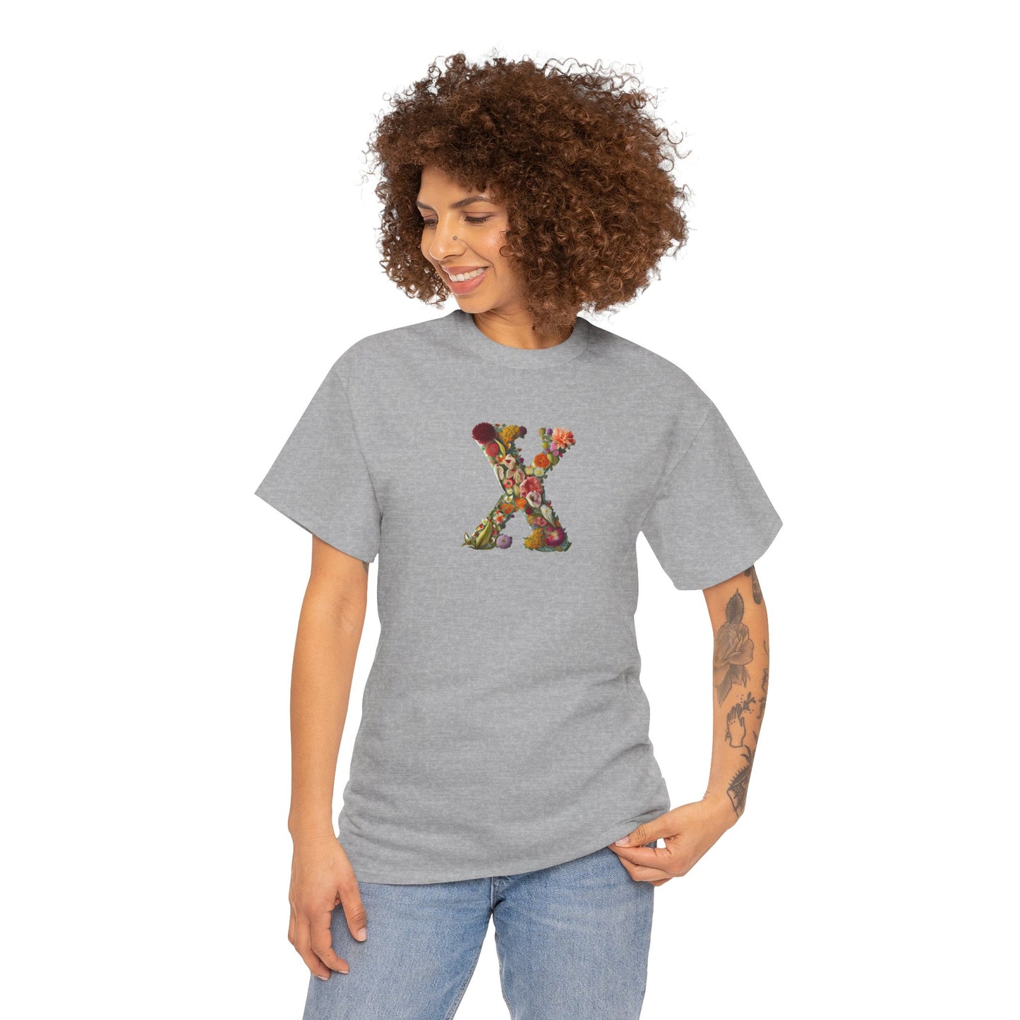 Unisex Heavy Cotton Tee "X"