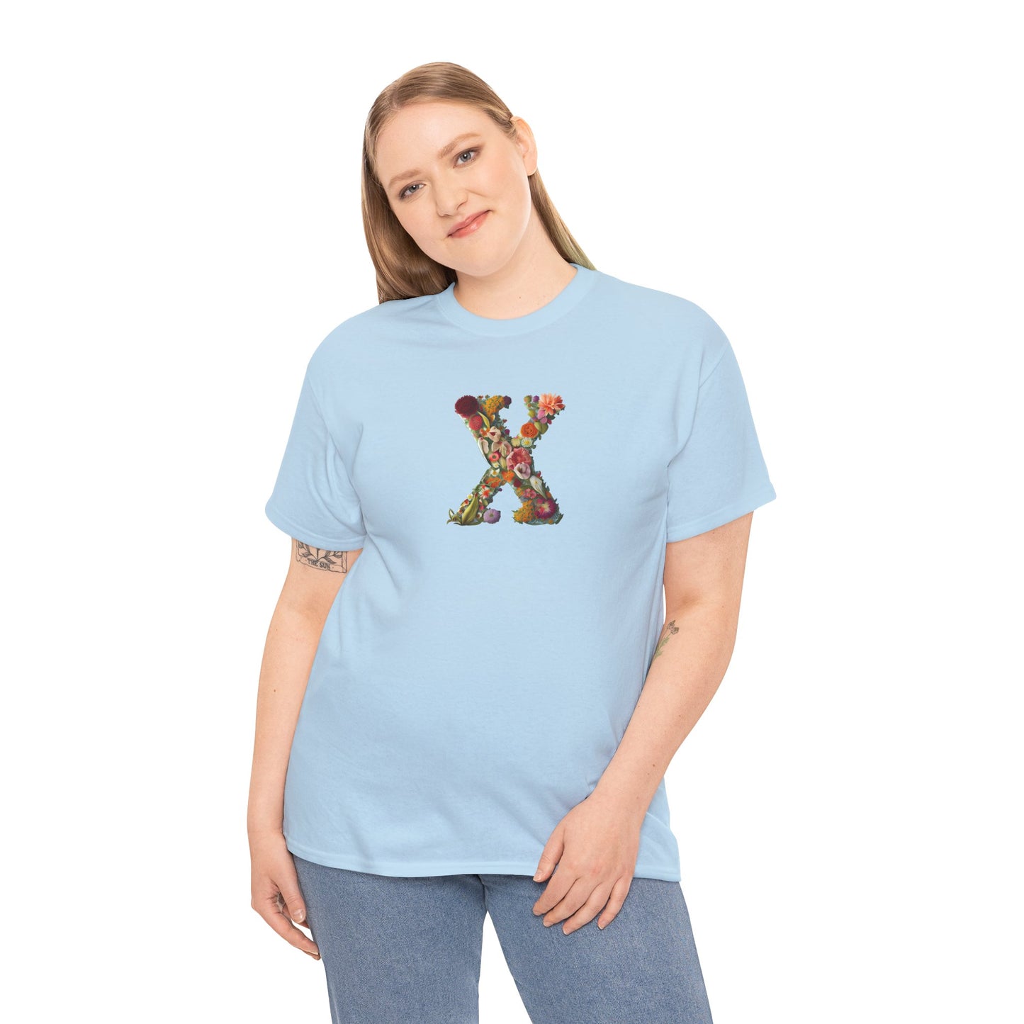 Unisex Heavy Cotton Tee "X"