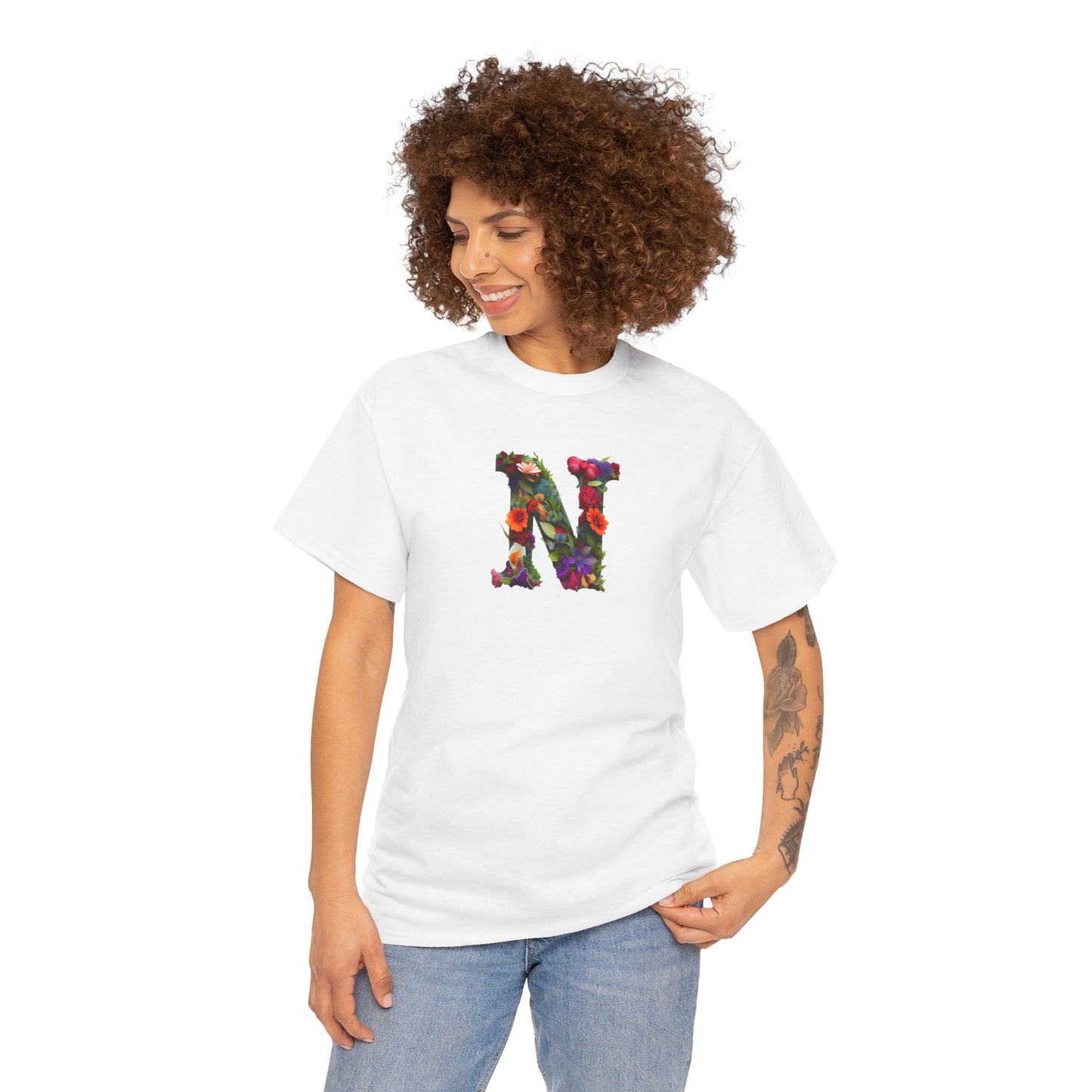 Unisex Heavy Cotton Tee "N"