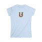 Women's Softstyle Tee "U"