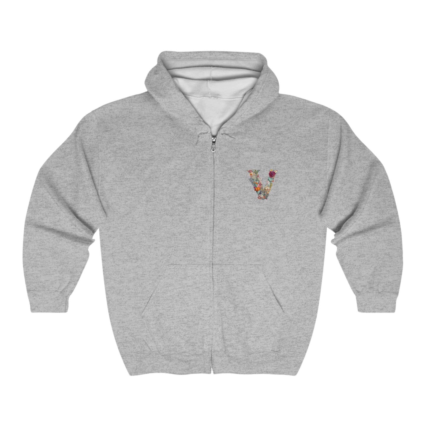 Unisex Heavy Blend™ Full Zip Hooded Sweatshirt "V"