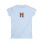 Women's Softstyle Tee "H"