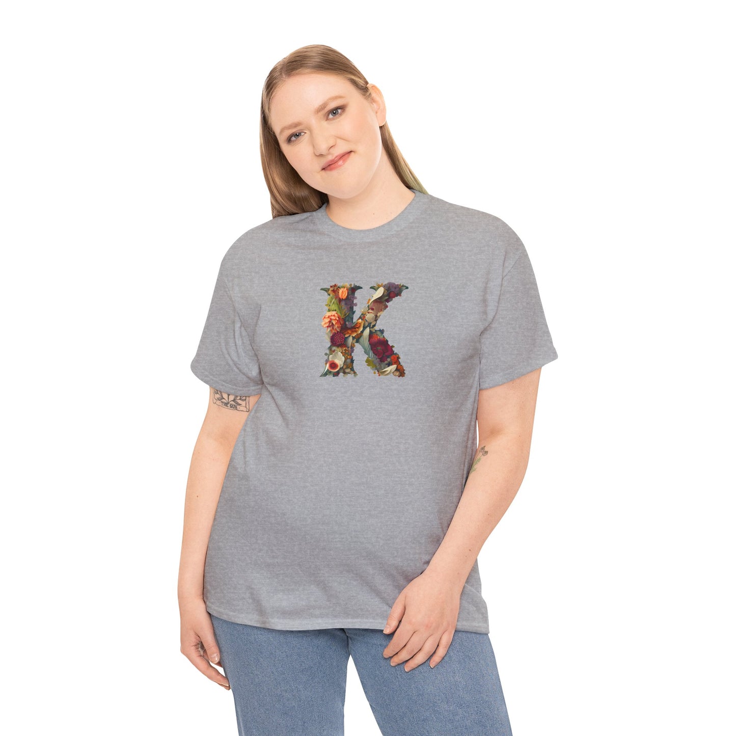 Unisex Heavy Cotton Tee "K"