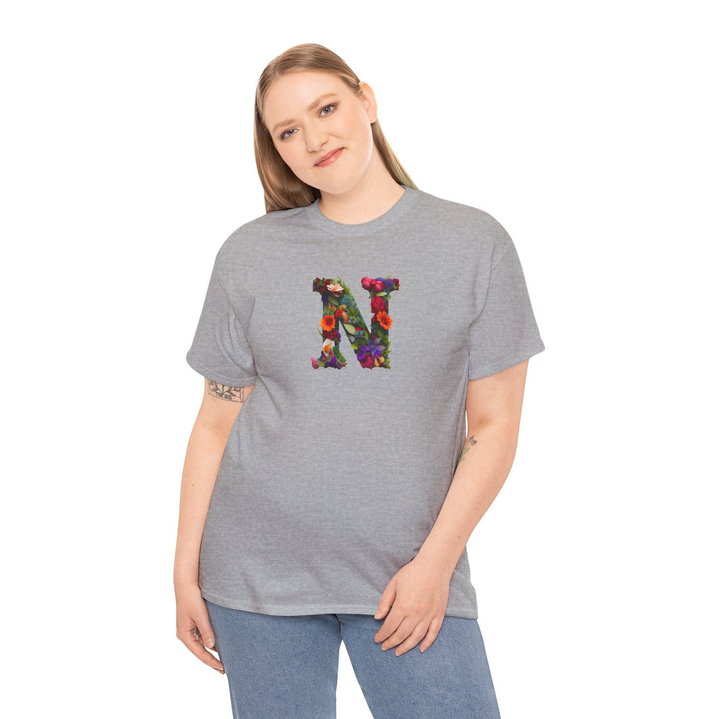 Unisex Heavy Cotton Tee "N"