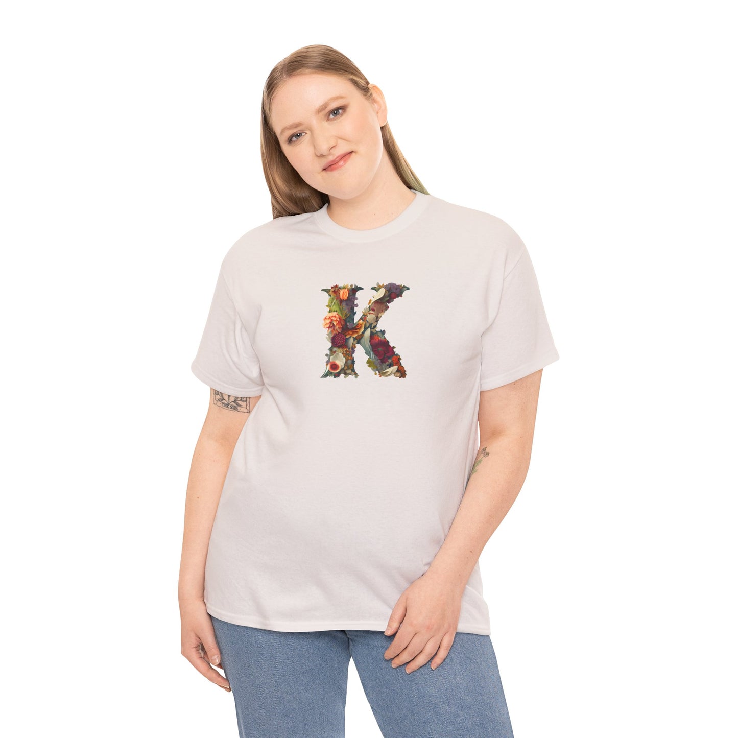 Unisex Heavy Cotton Tee "K"