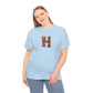 Unisex Heavy Cotton Tee "H"