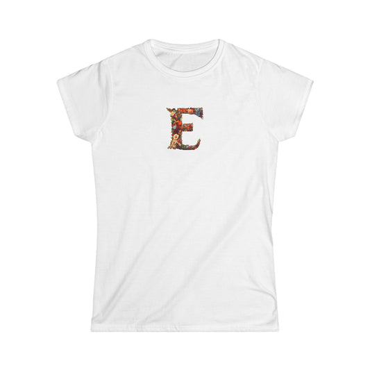 Women's Softstyle Tee "E"
