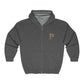 Unisex Heavy Blend™ Full Zip Hooded Sweatshirt "P"