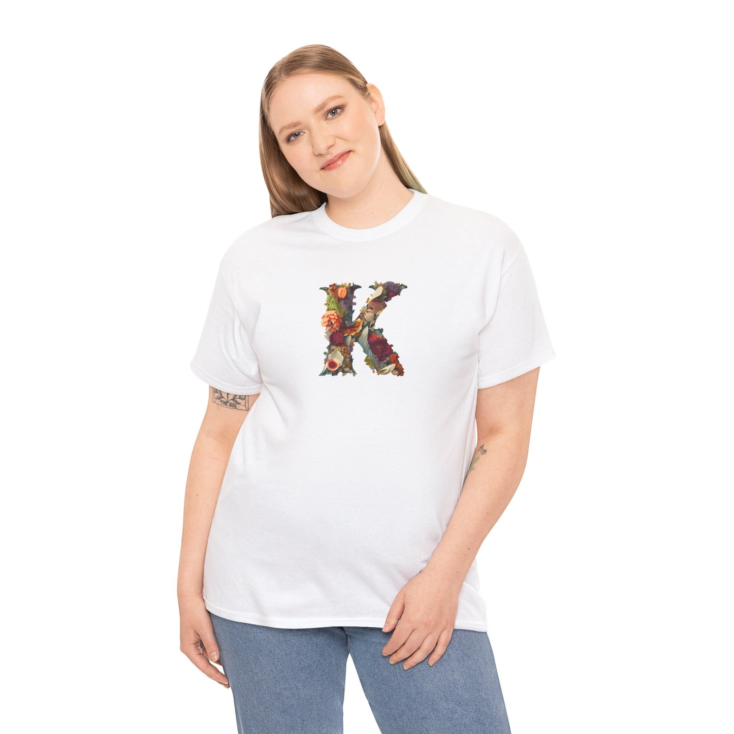 Unisex Heavy Cotton Tee "K"