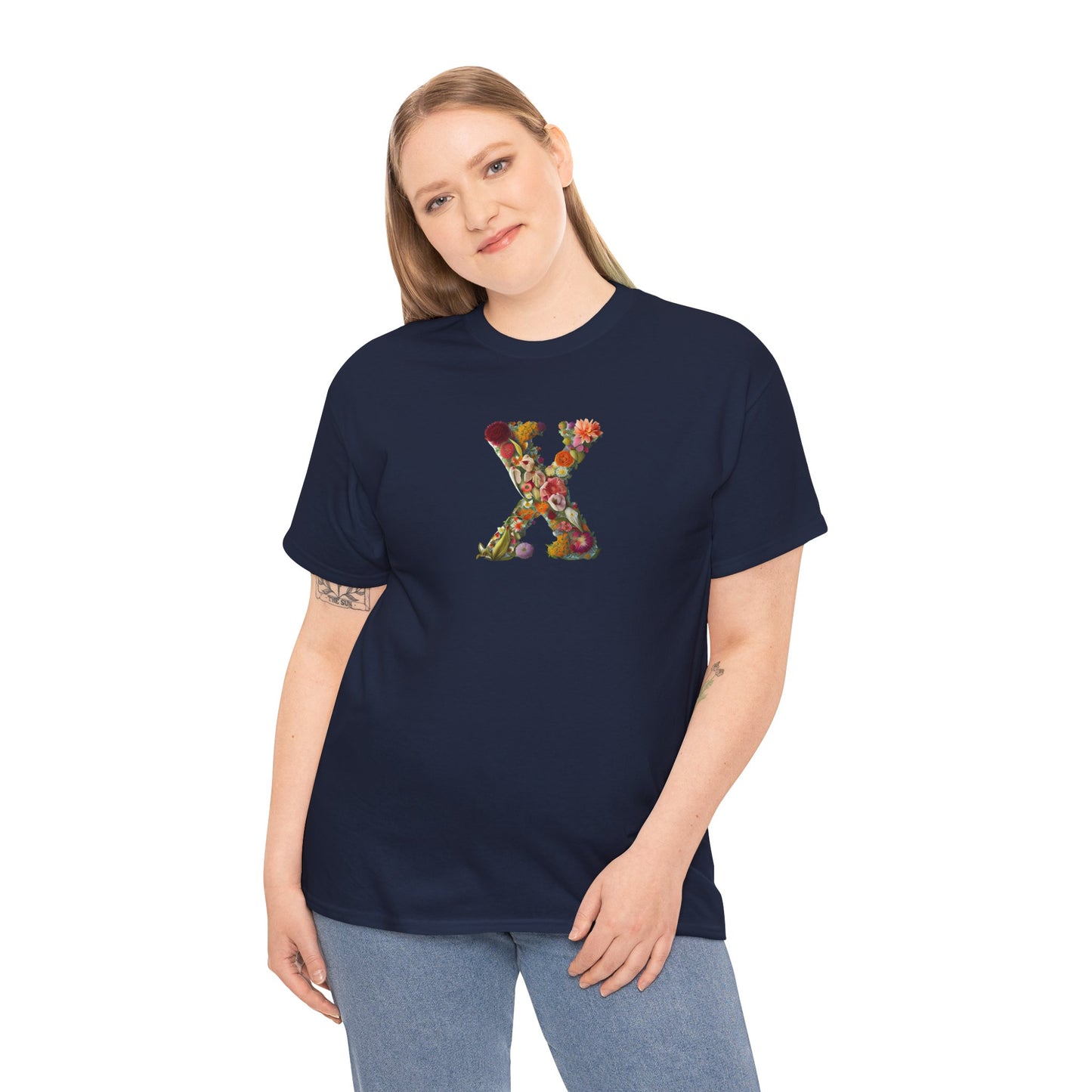 Unisex Heavy Cotton Tee "X"