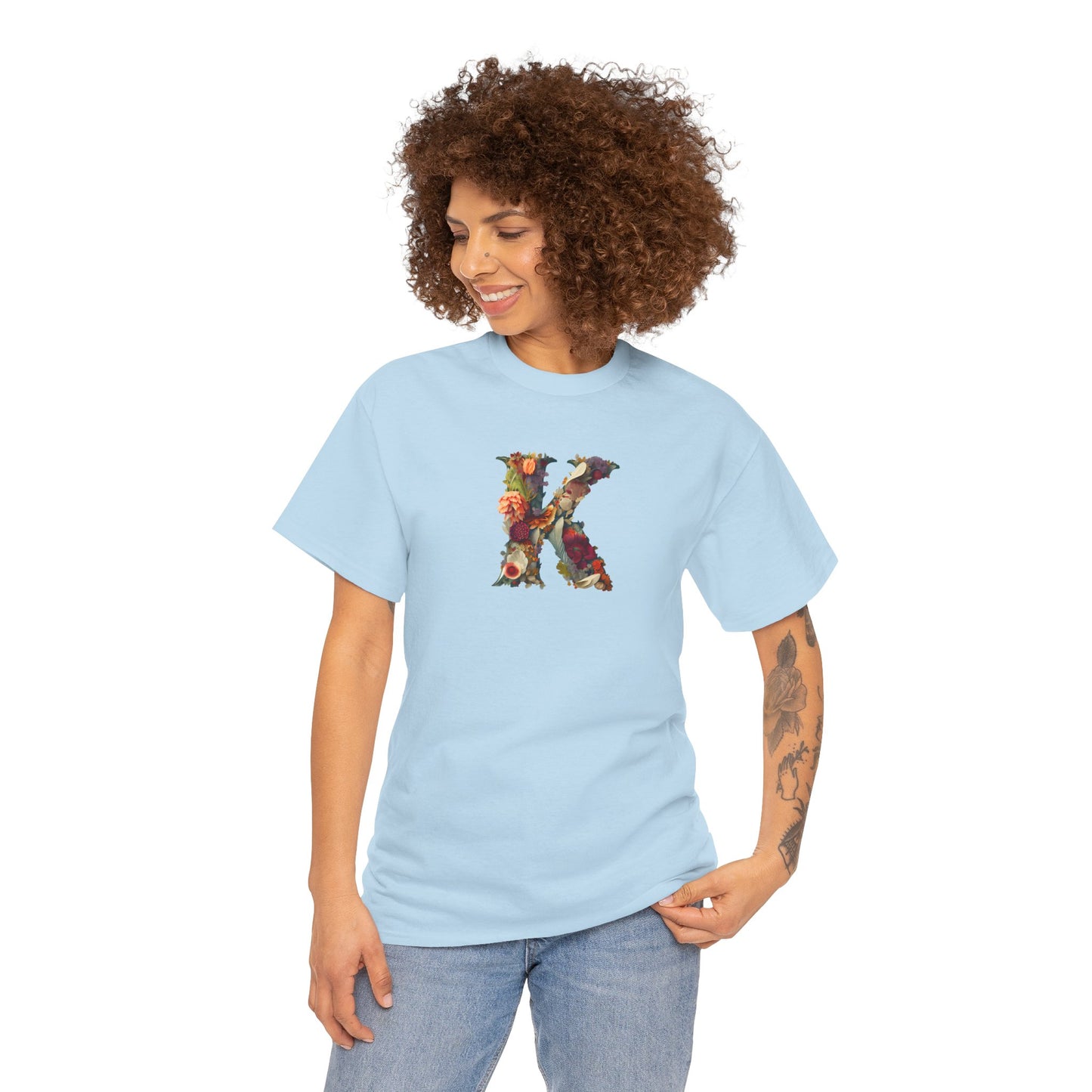 Unisex Heavy Cotton Tee "K"