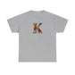 Unisex Heavy Cotton Tee "K"