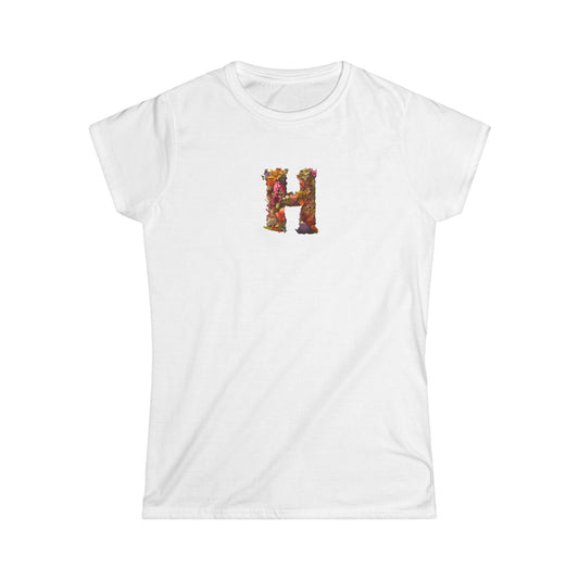 Women's Softstyle Tee "H"