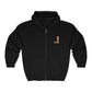 Unisex Heavy Blend™ Full Zip Hooded Sweatshirt "J"