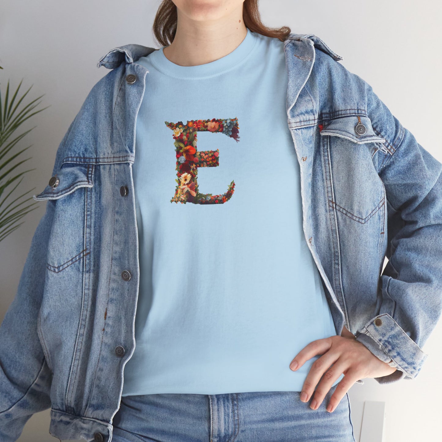 Unisex Heavy Cotton Tee "E"