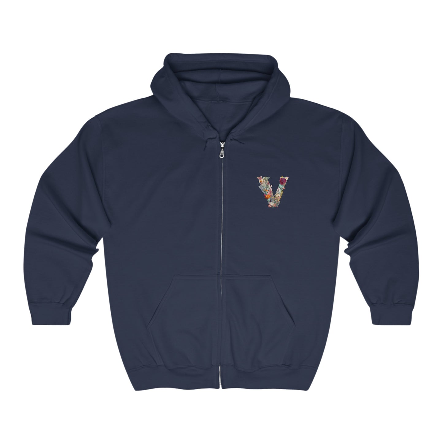 Unisex Heavy Blend™ Full Zip Hooded Sweatshirt "V"