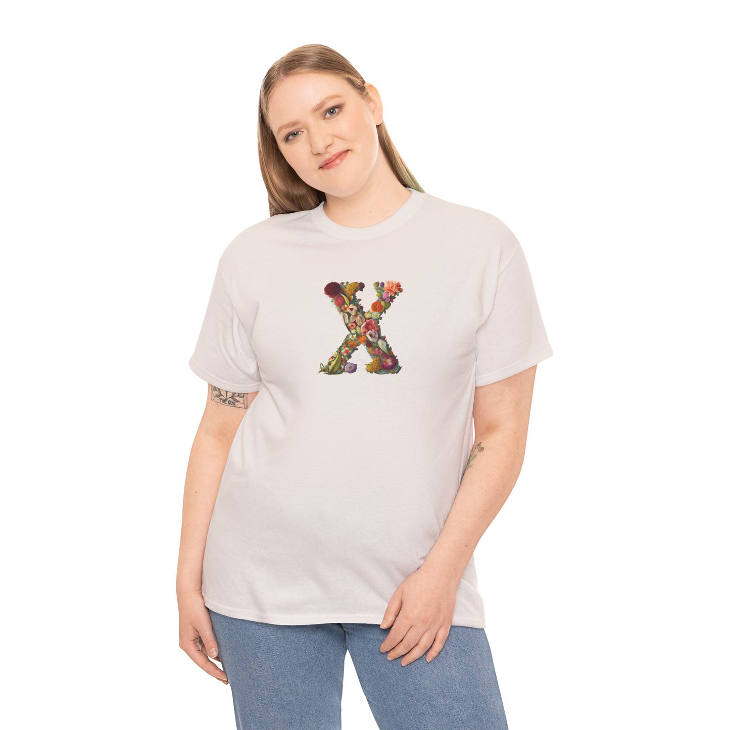 Unisex Heavy Cotton Tee "X"