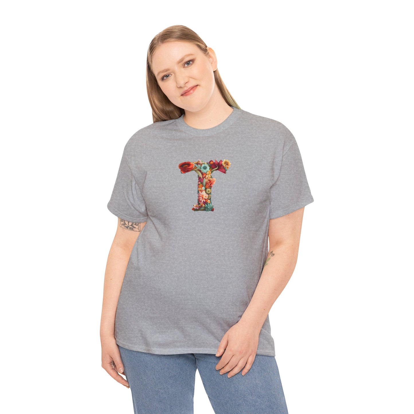 Unisex Heavy Cotton Tee "T"