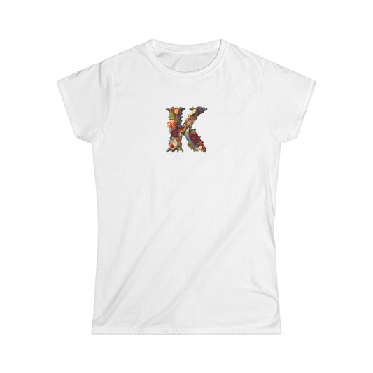 Women's Softstyle Tee "K"