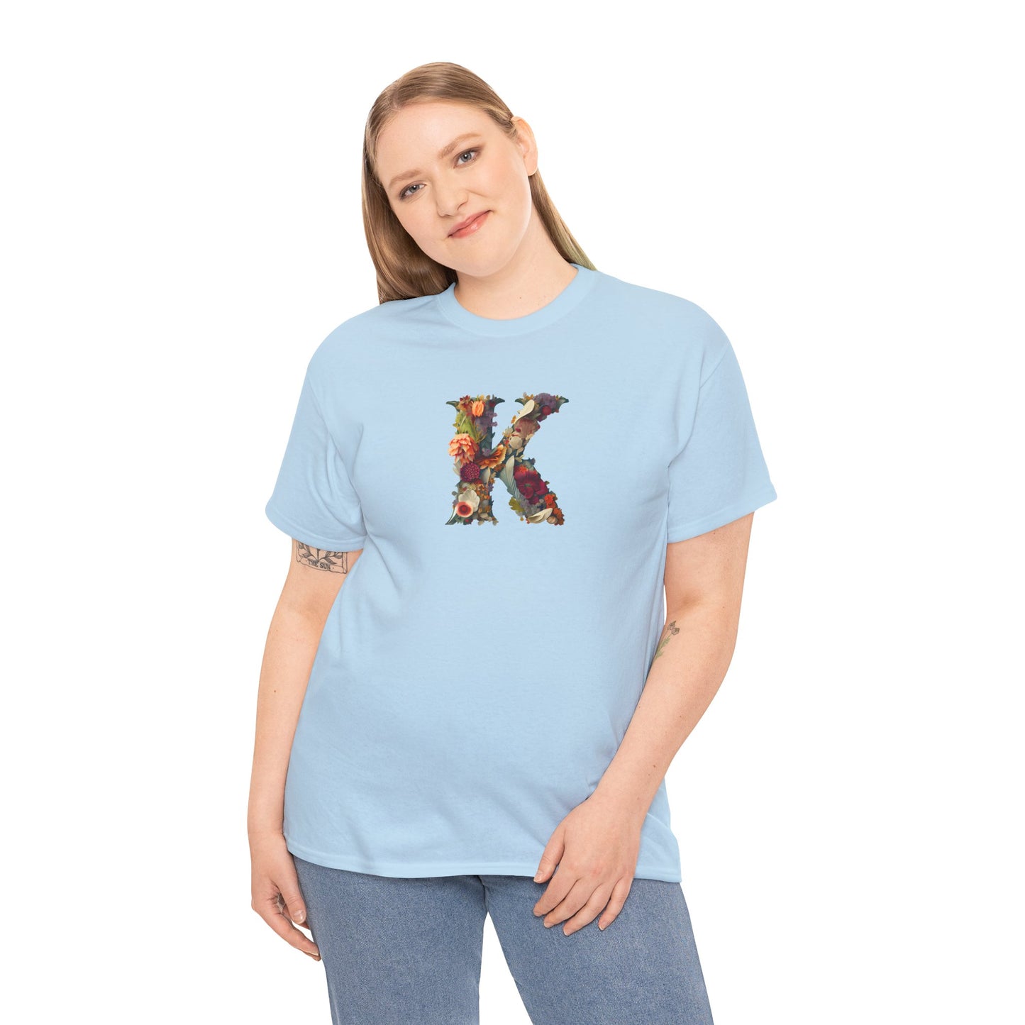 Unisex Heavy Cotton Tee "K"