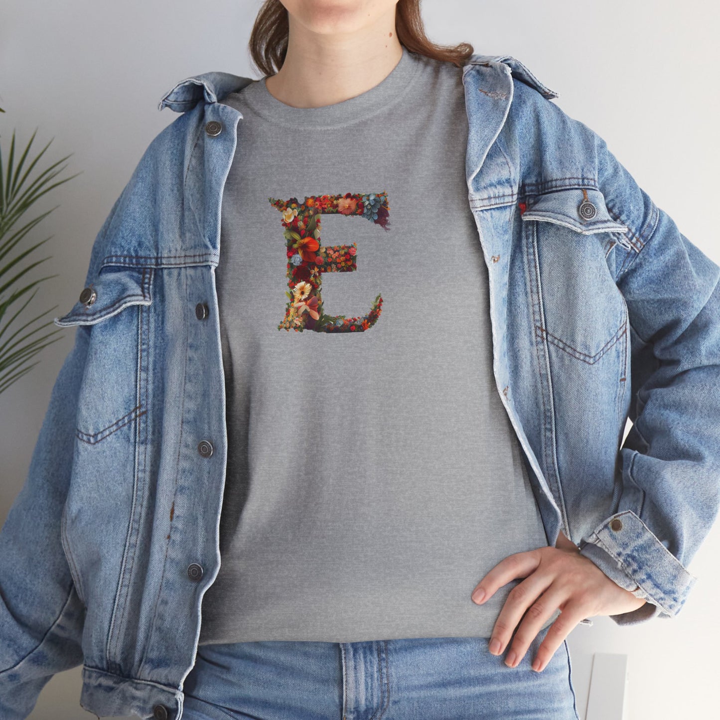 Unisex Heavy Cotton Tee "E"