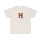 Unisex Heavy Cotton Tee "H"