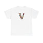 Unisex Heavy Cotton Tee "V"