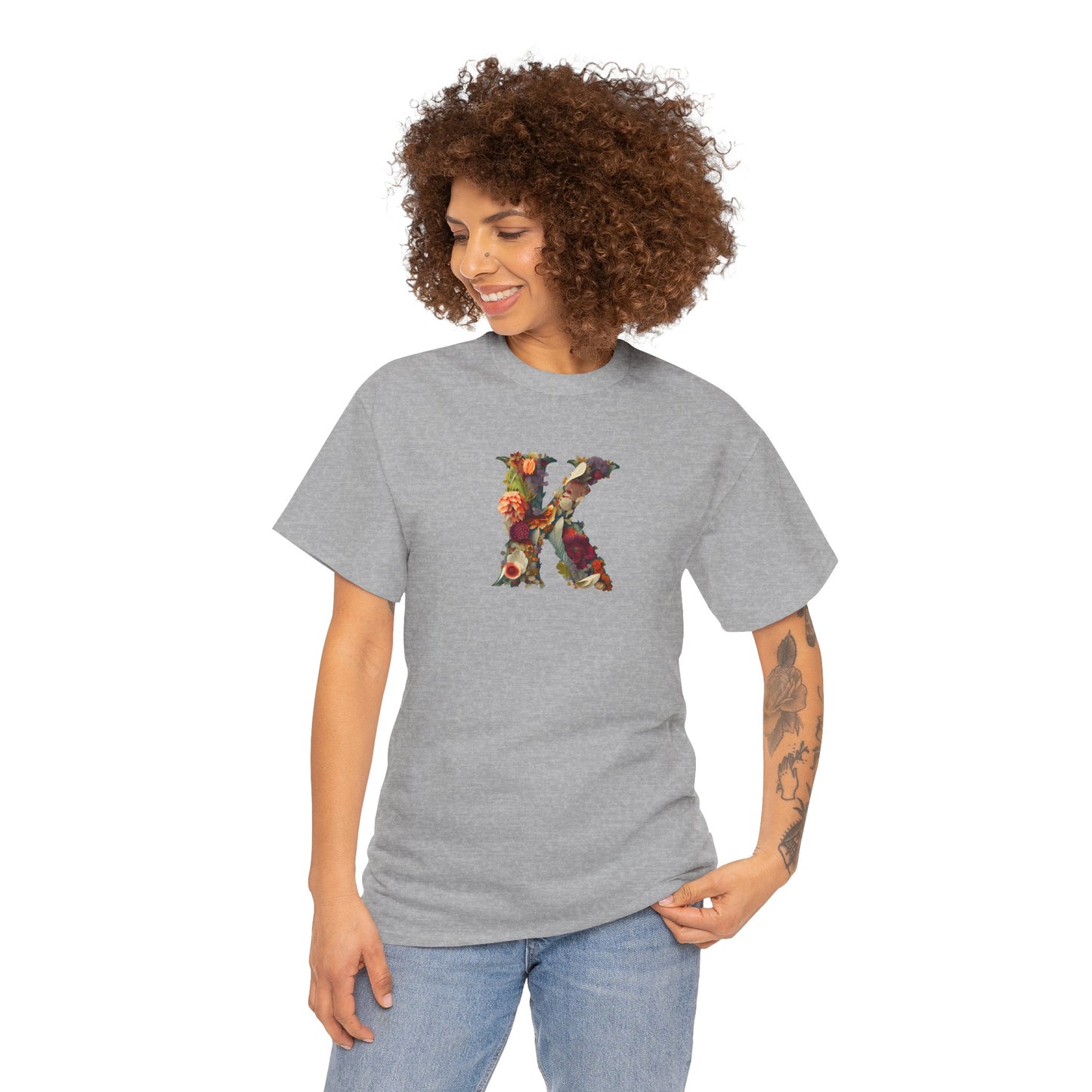 Unisex Heavy Cotton Tee "K"