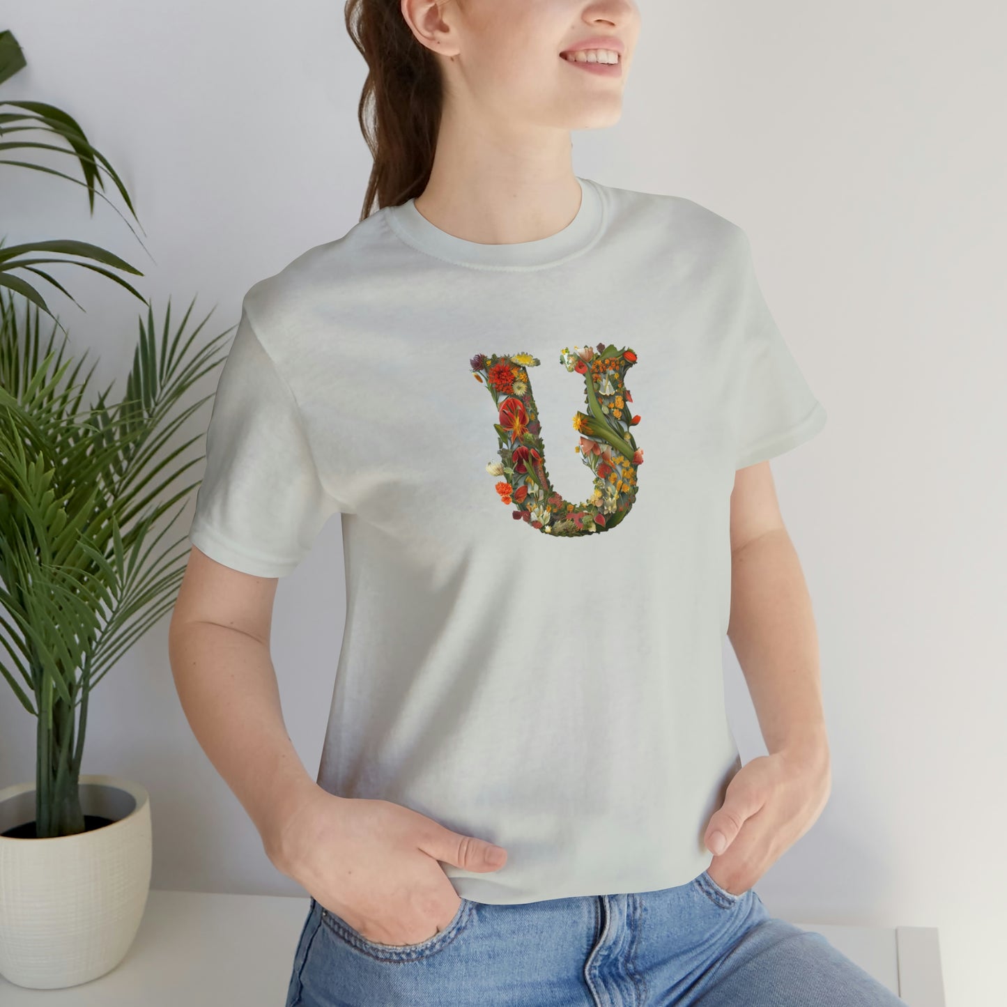 Unisex Jersey Short Sleeve Tee "U"