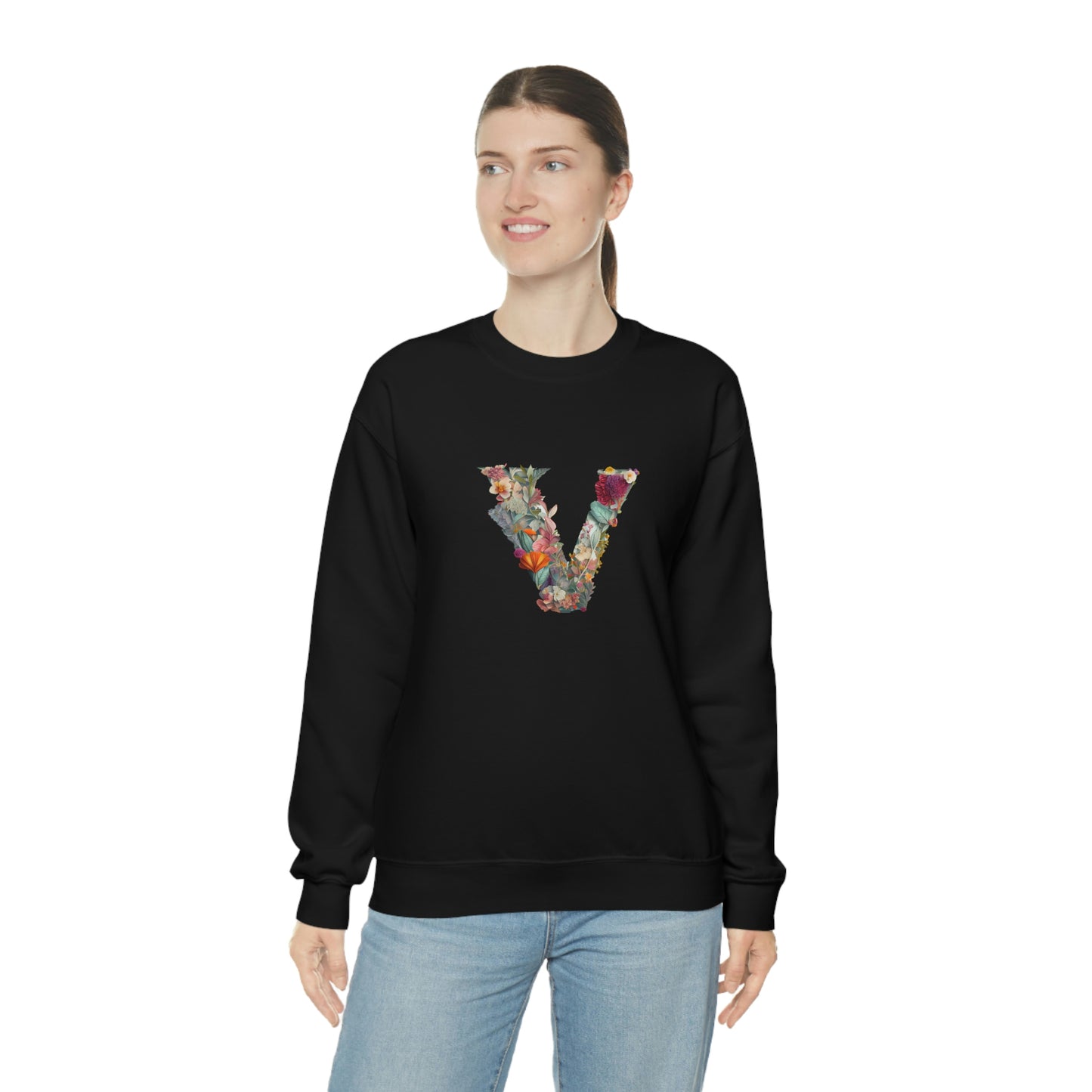 Unisex Heavy Blend™ Crewneck Sweatshirt "V"