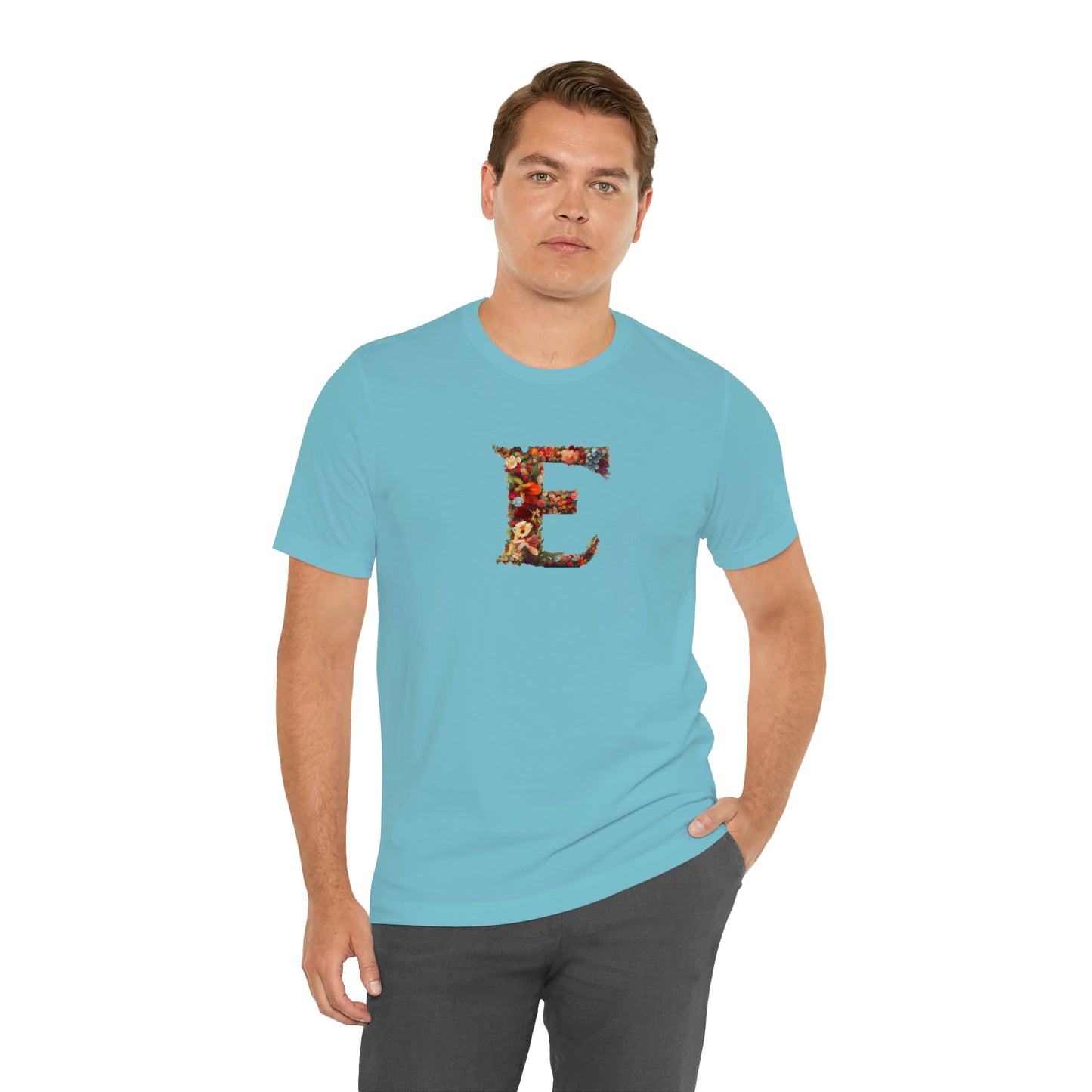 Unisex Jersey Short Sleeve Tee "E"