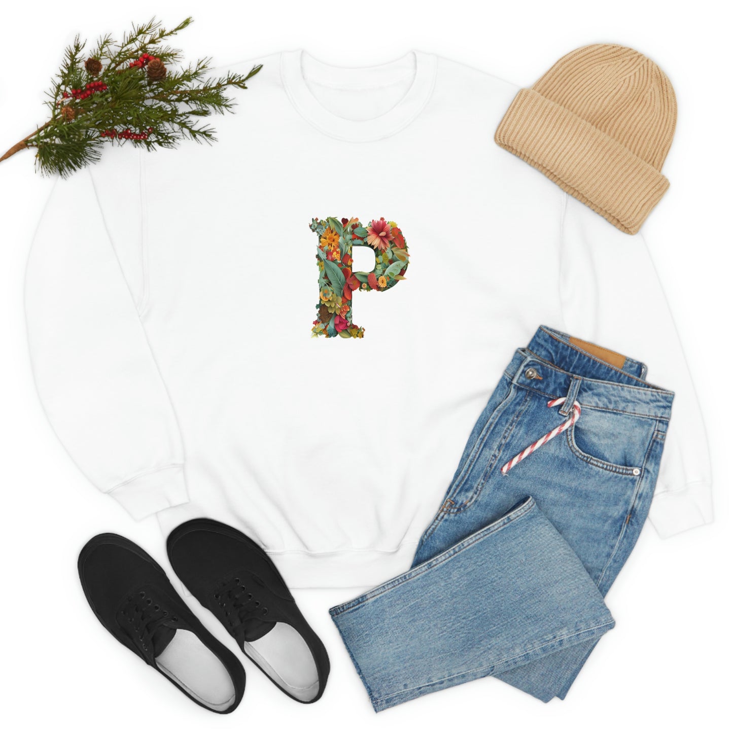 Unisex Heavy Blend™ Crewneck Sweatshirt "P"