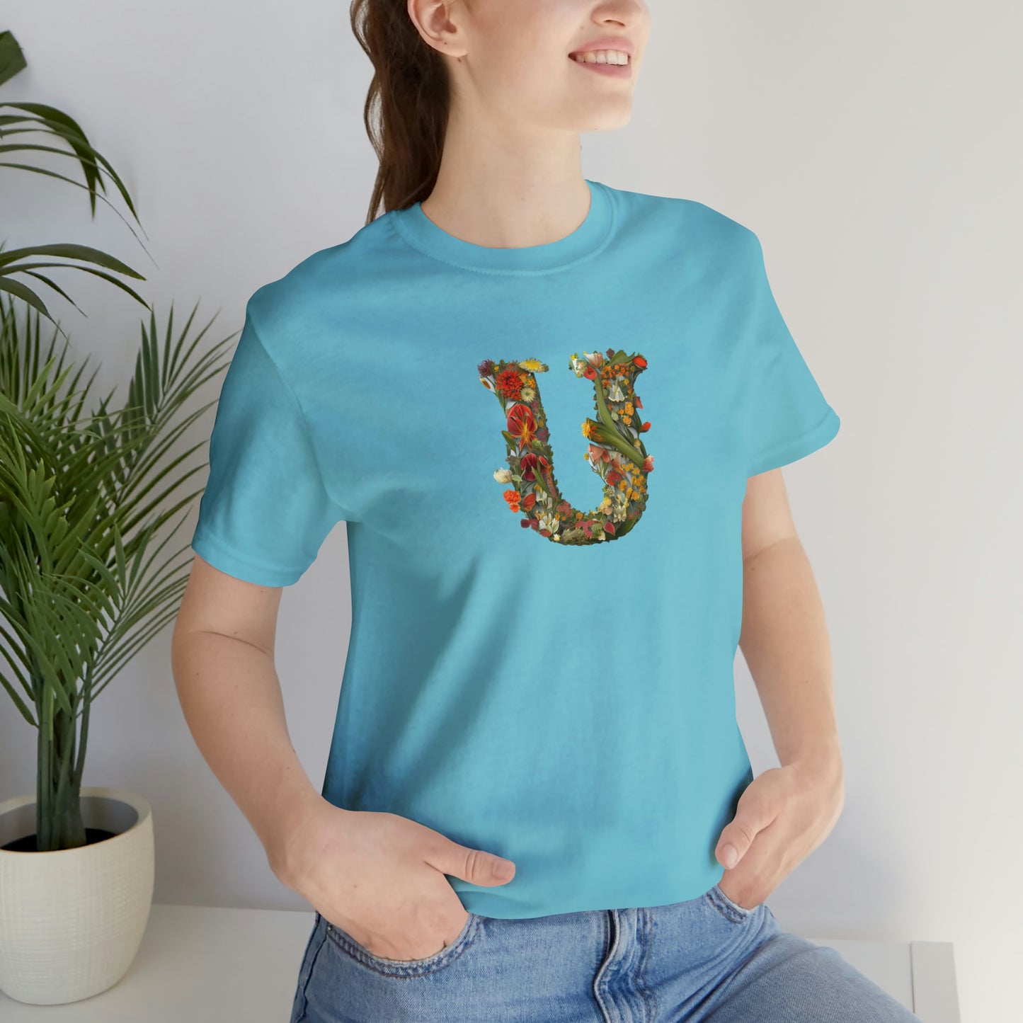 Unisex Jersey Short Sleeve Tee "U"