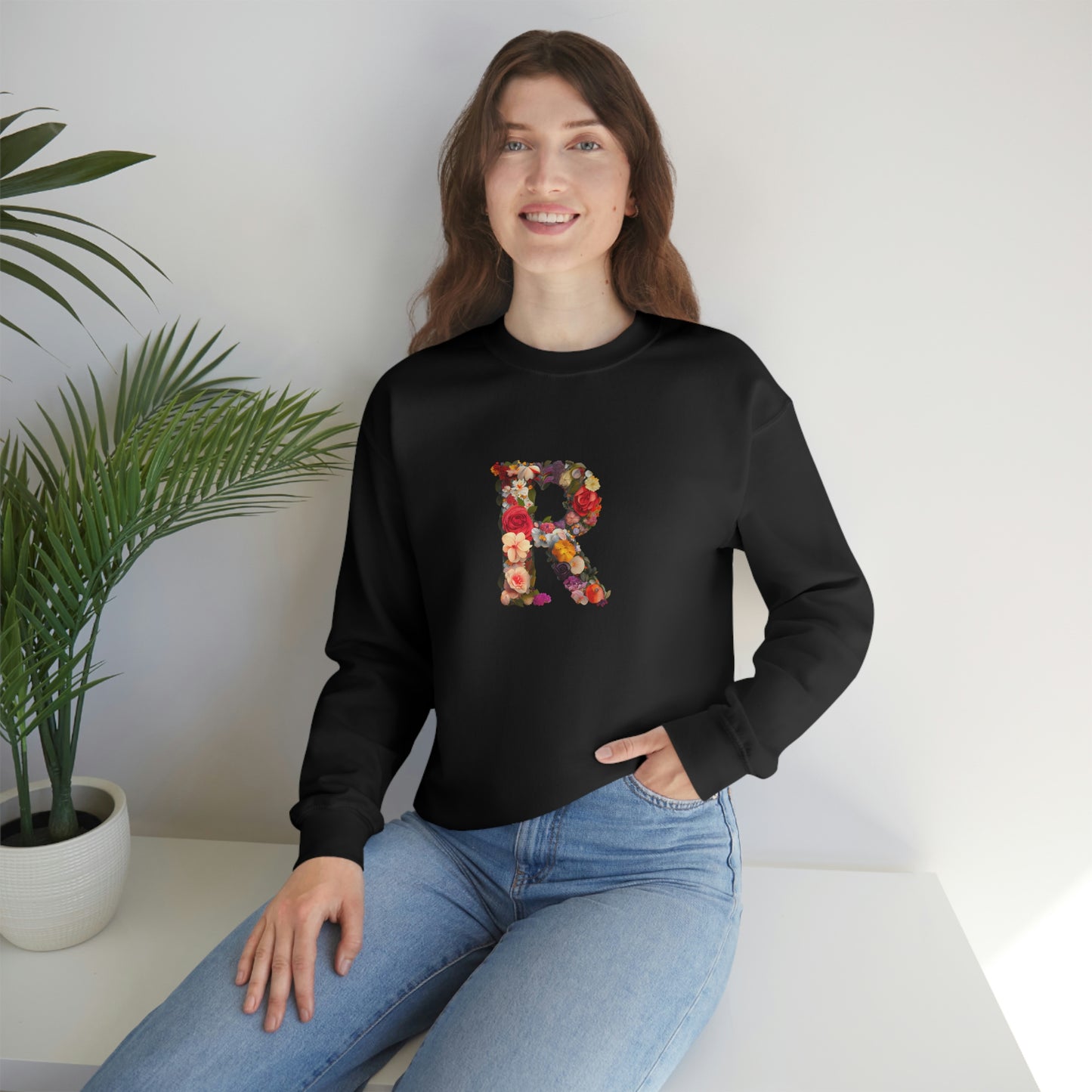 Unisex Heavy Blend™ Crewneck Sweatshirt "R"