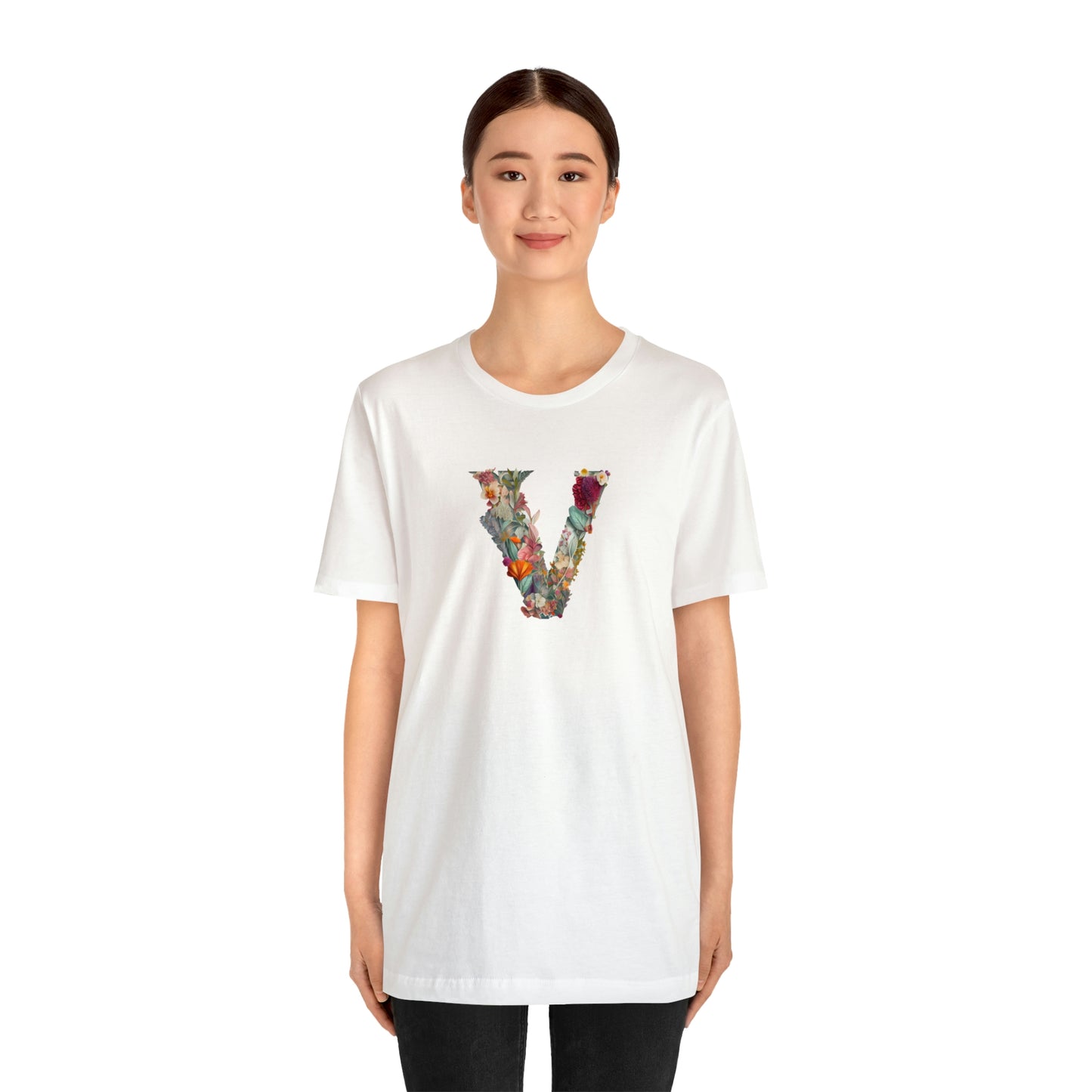 Unisex Jersey Short Sleeve Tee "V"