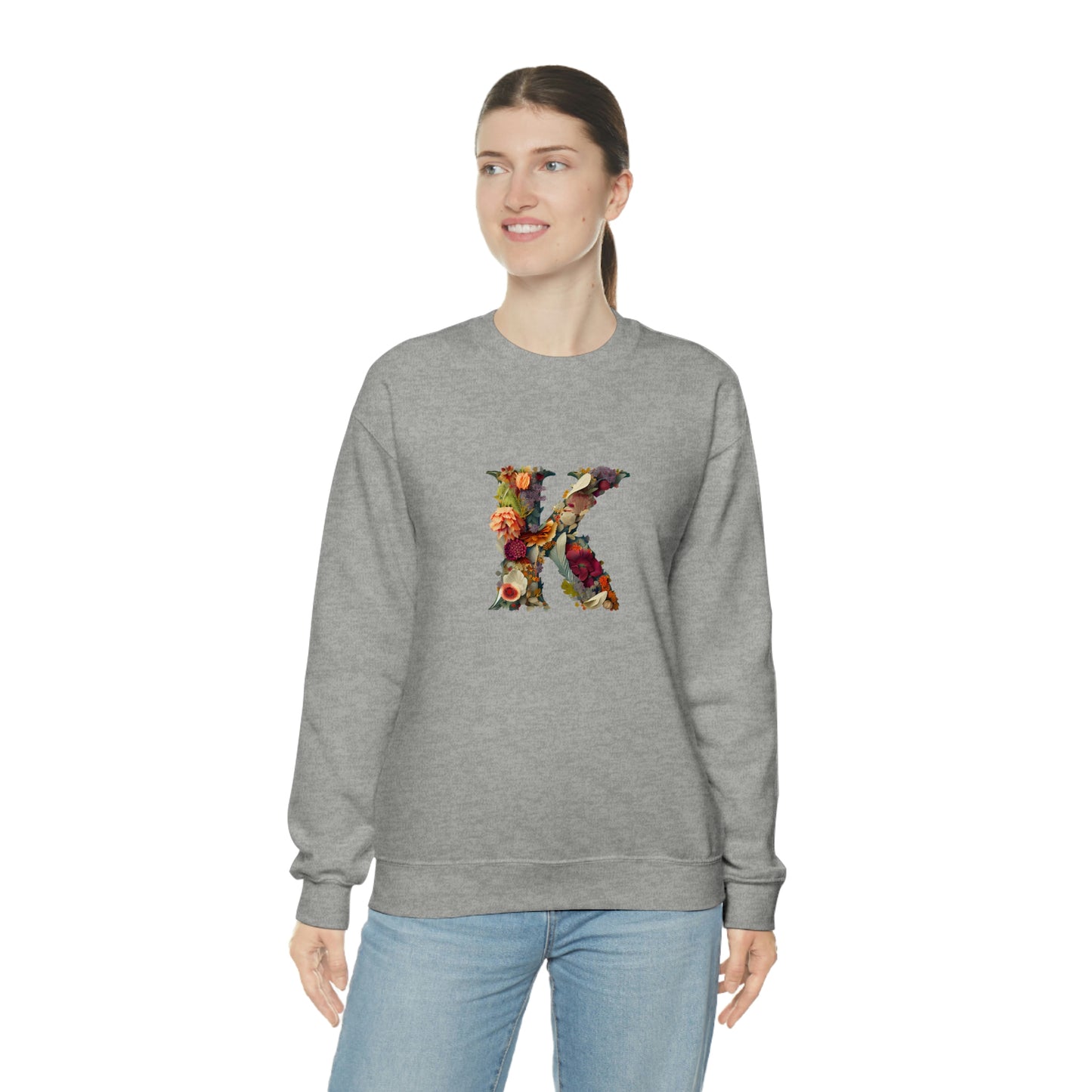 Unisex Heavy Blend™ Crewneck Sweatshirt "K"