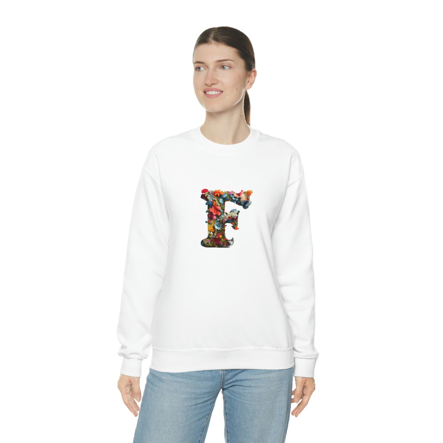 Unisex Heavy Blend™ Crewneck Sweatshirt "F"